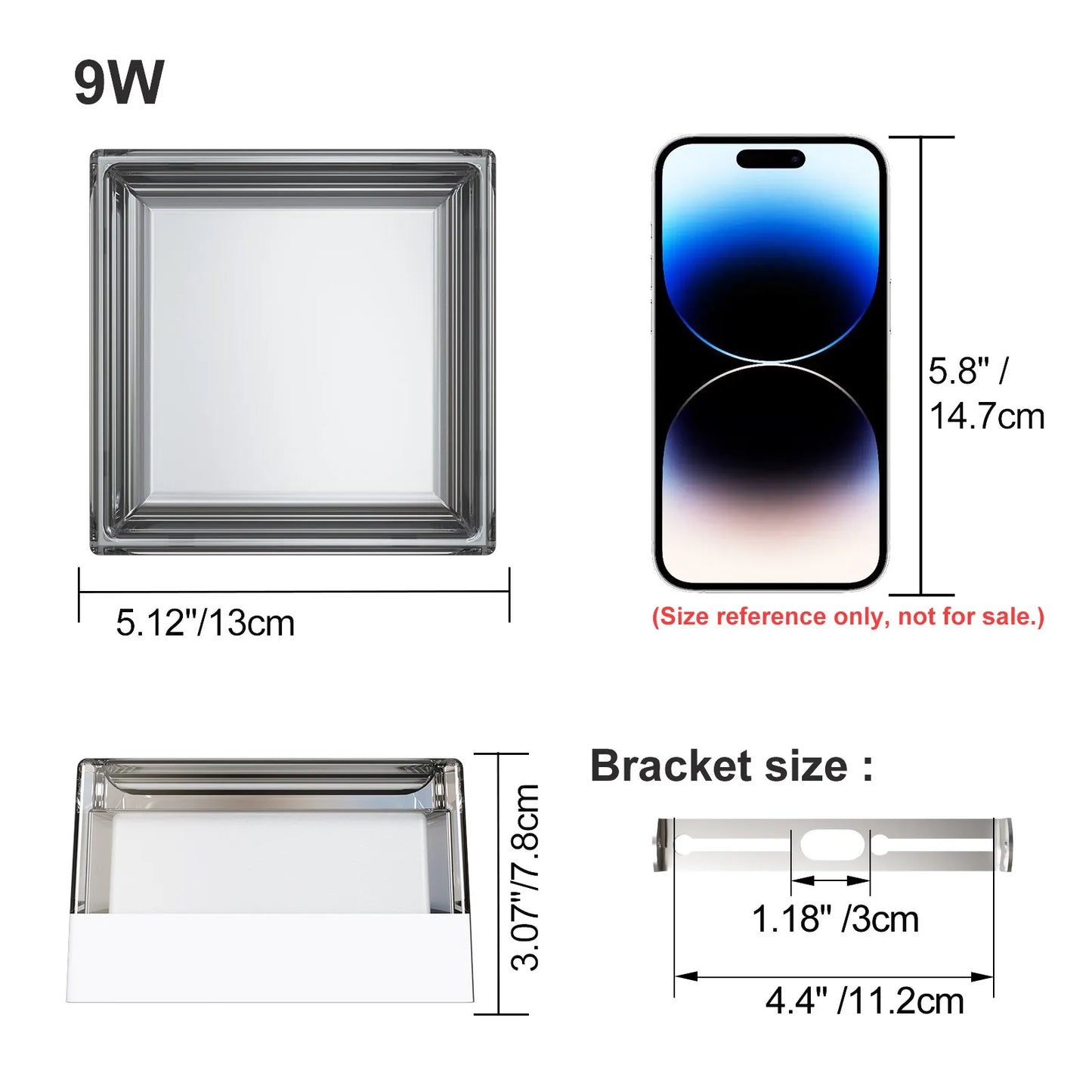Lámpara de Pared LED Moderna para Interior y Exterior