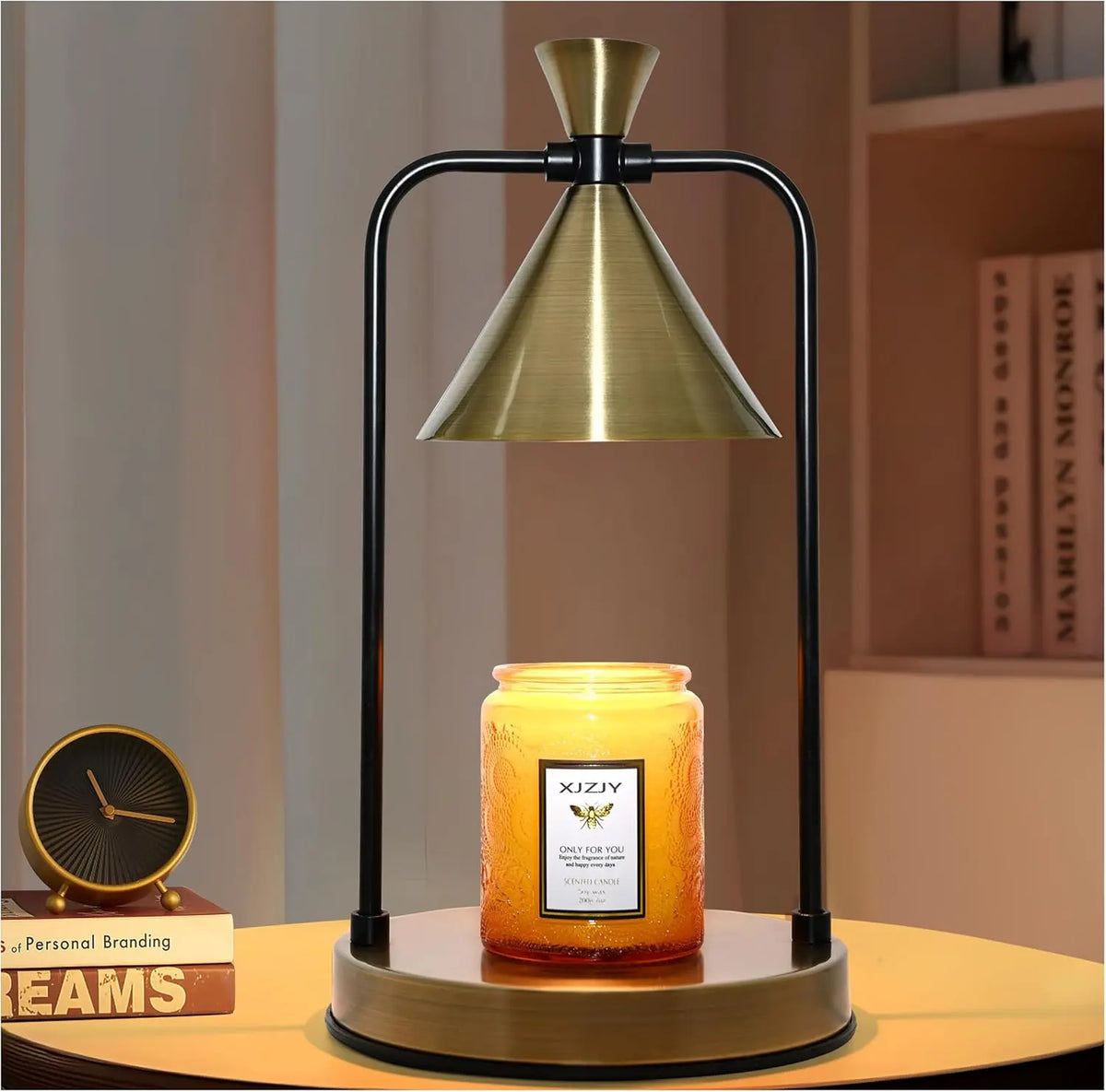 Lámpara Calentadora de Velas con Temporizador