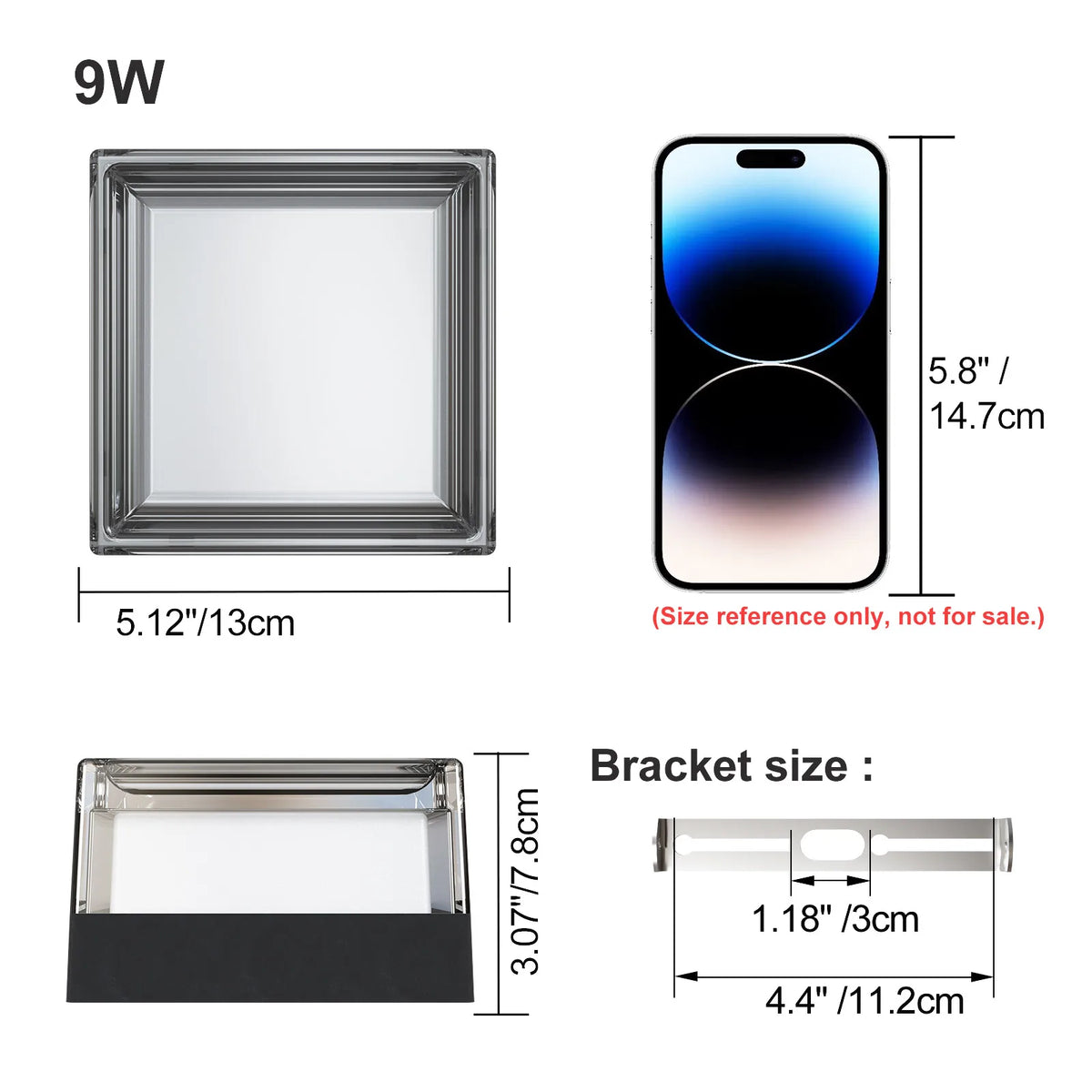 Lámpara de Pared LED Moderna para Interior y Exterior