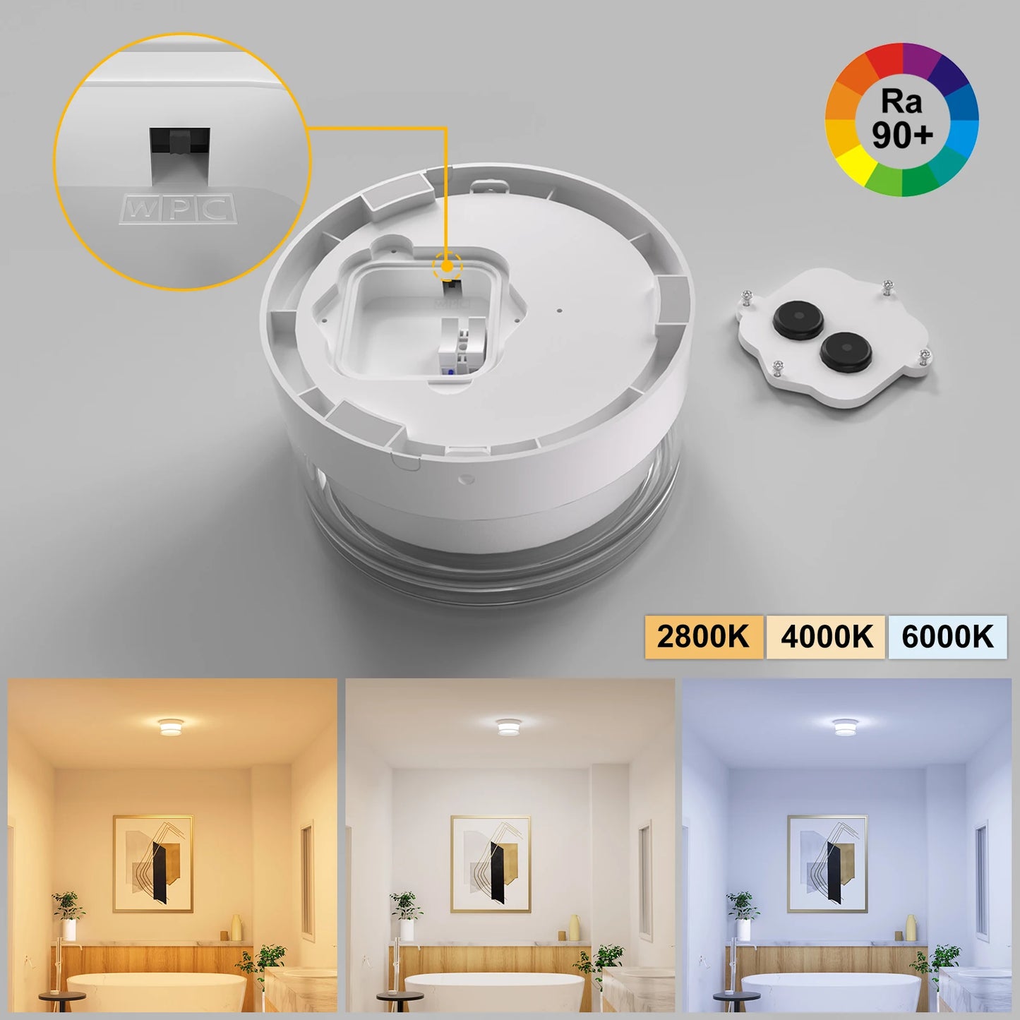 Lámpara de Pared LED Moderna para Interior y Exterior