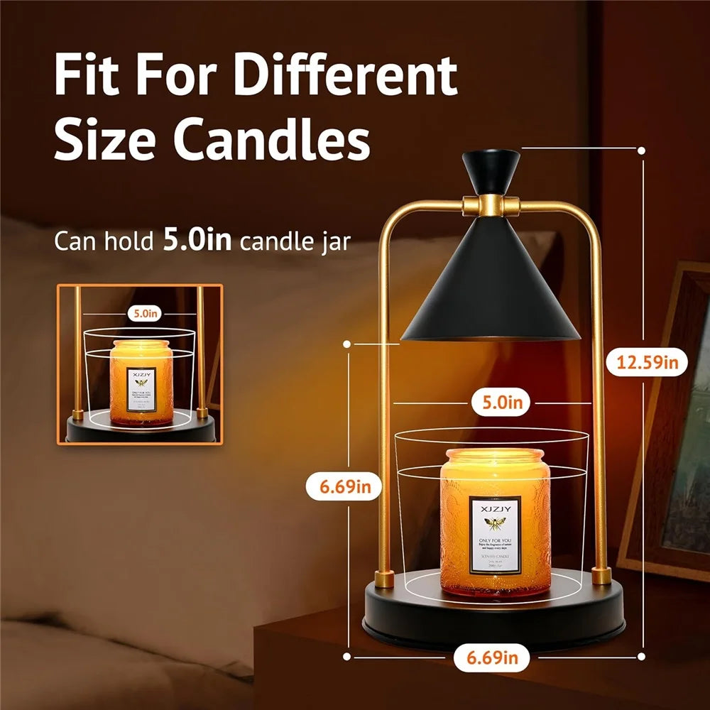 Lámpara Calentadora de Velas con Temporizador