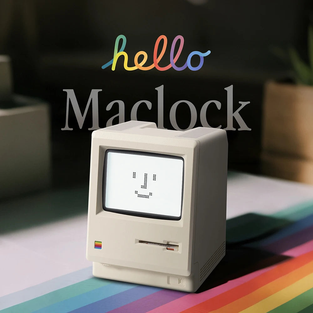 Reloj Despertador Retro Maclock
