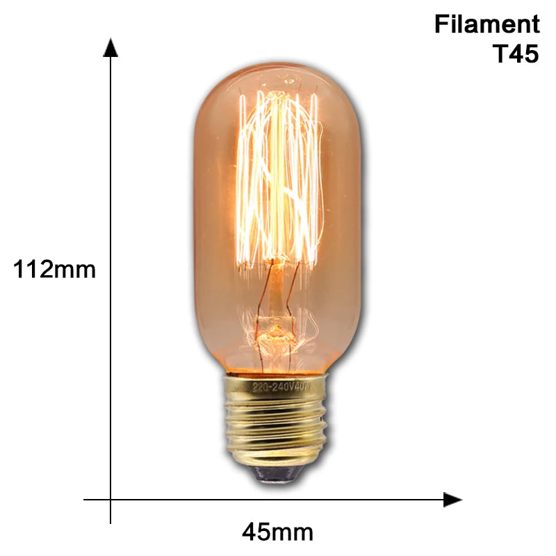 Foco Edison Retro de Filamento E27