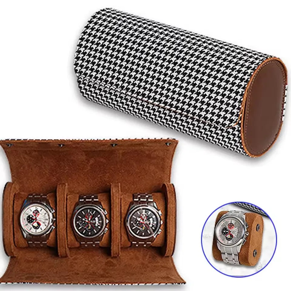 Estuche Enrollable para Relojes de Viaje