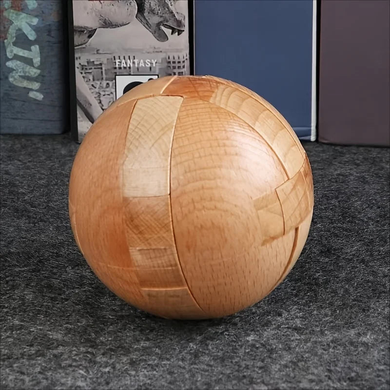 Esferas Rompecabezas de Madera