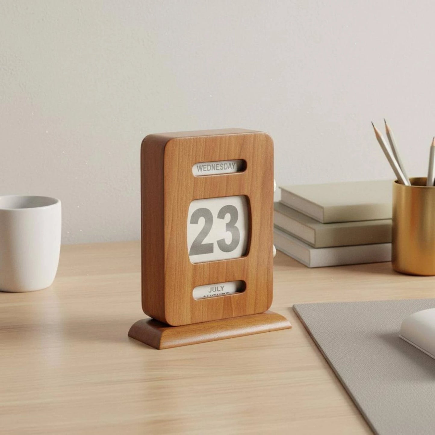 Calendario Perpetuo de Madera