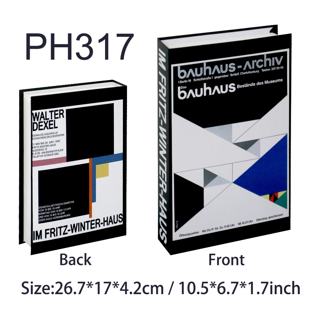 Libros Decorativos Bauhaus
