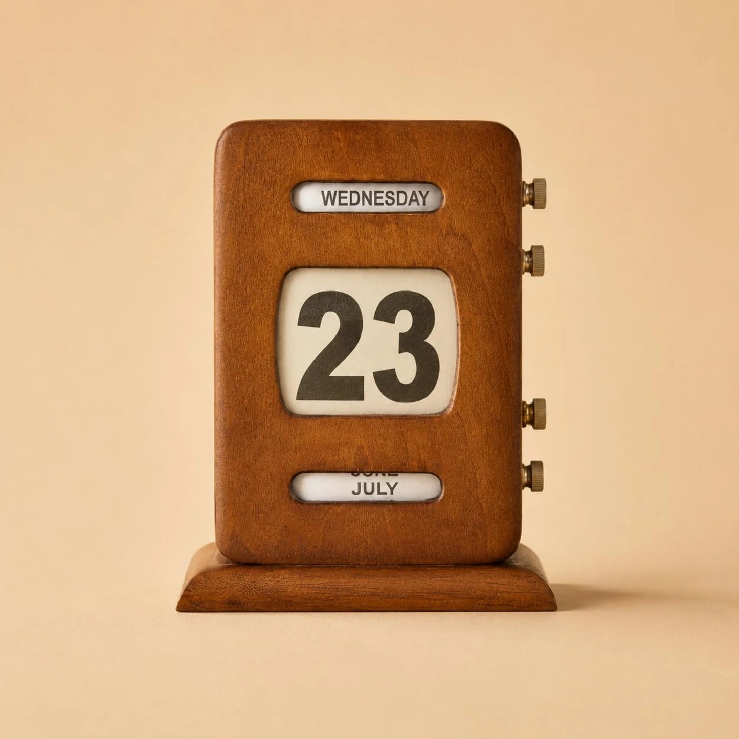 Calendario Perpetuo de Madera