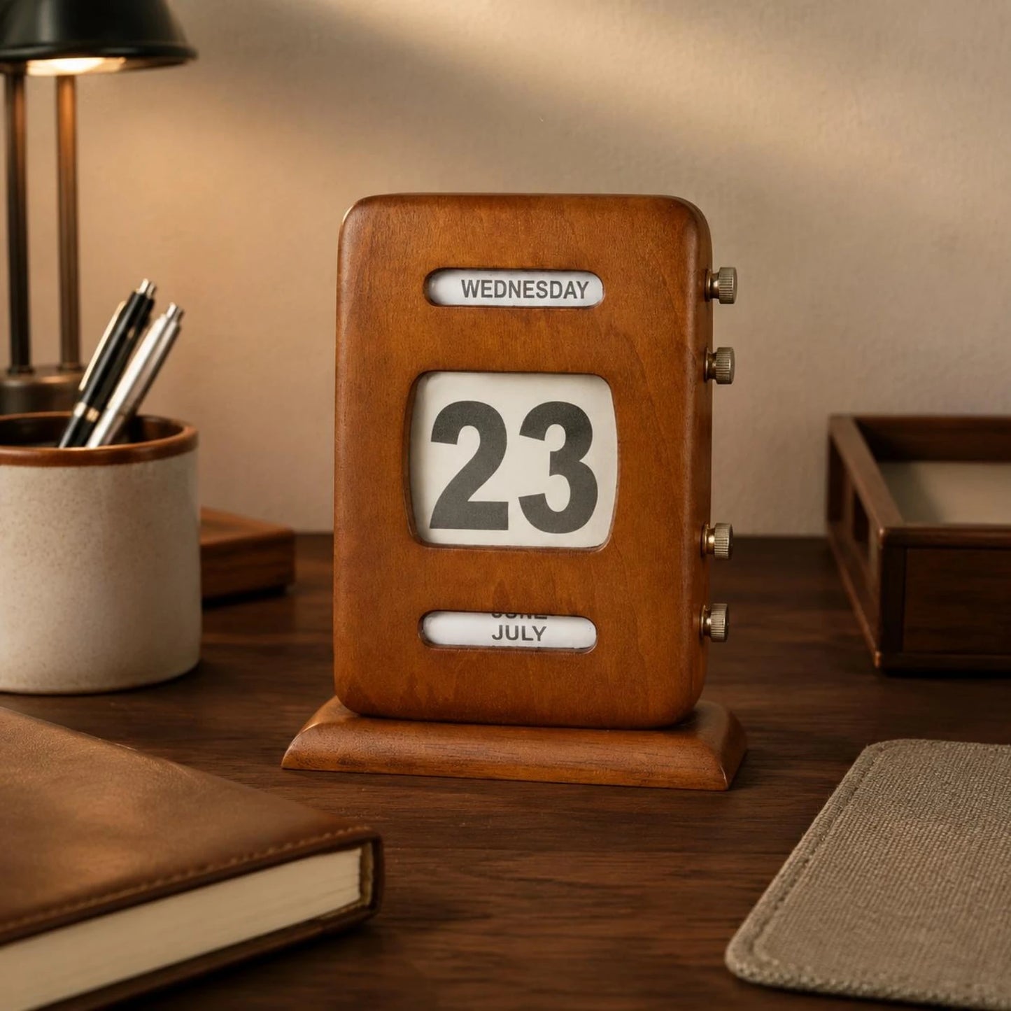 Calendario Perpetuo de Madera