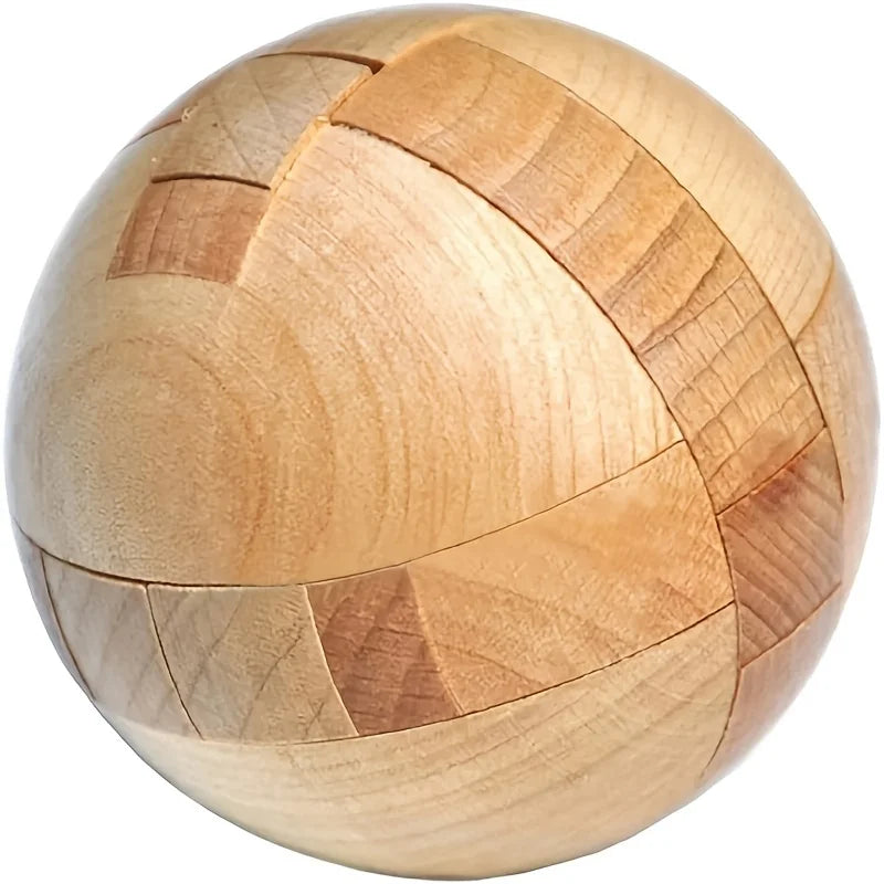 Esferas Rompecabezas de Madera