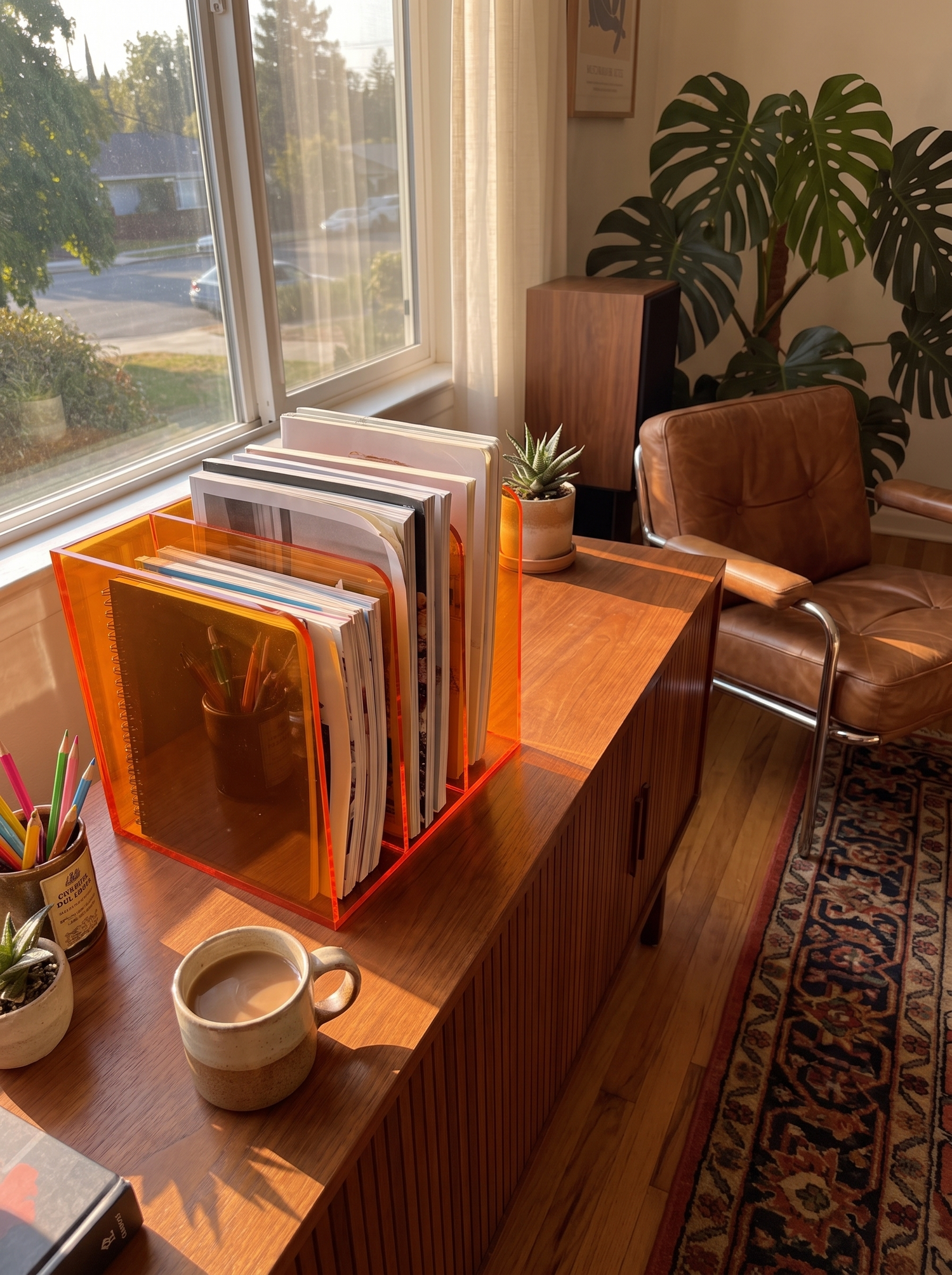 Organizador de Escritorio Acrílico para Libros y Archivos: Un diseño para cada escritorio