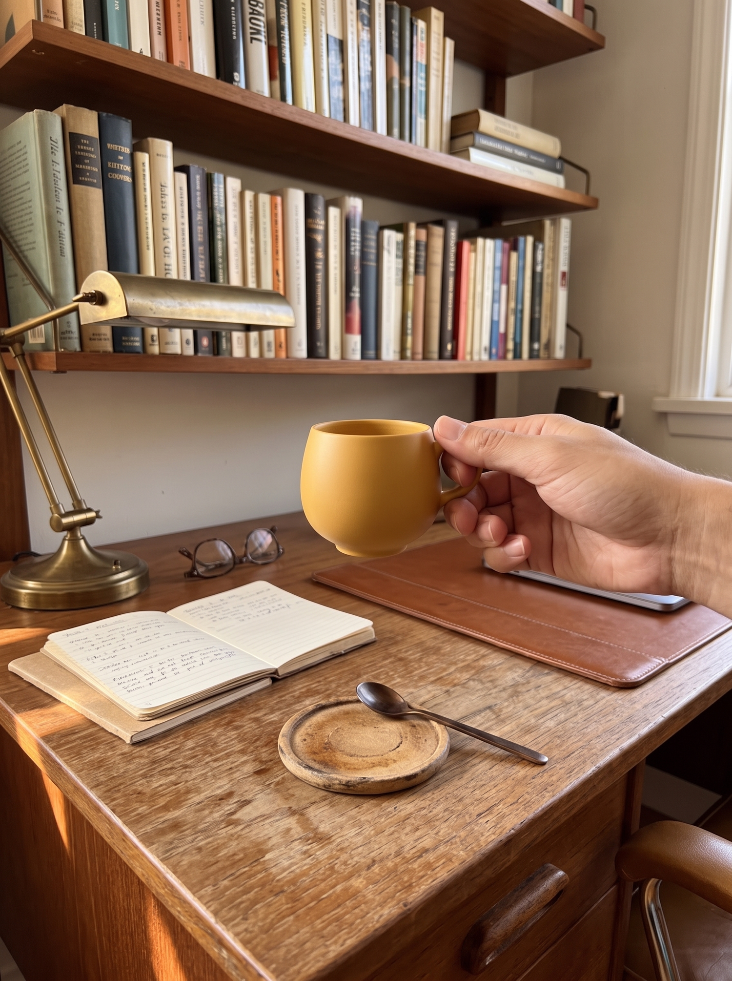 Taza Espresso de Arcilla Amarilla: El espresso merece ceremonia